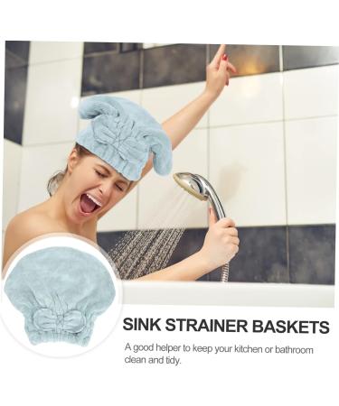 MAGICLULU 1pc Shower Cap Fabric Bow Tie Girl Towel Hat Green 27x25cm - Buy Online on SooperMarket.com
