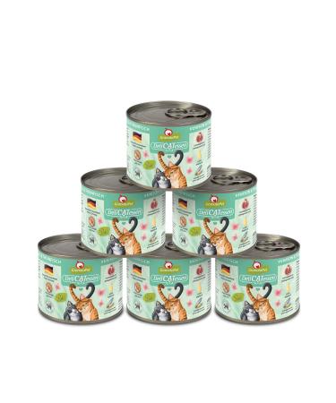 Granapet Delicatessen Wild & tuna wet food for cats cat food for gourmets food without grain & without sugar additives 6 x 200 g wild & tuna 200 g (6 Pack)