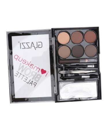 Didiseaon 1 Set Eyebrow Powder Set Eye Shadow Makeup Beauty Accessories Female Brush Eyebrow Pencil