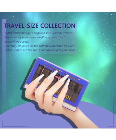 Lavender Violets 19 Pcs Gel Polish Starter Kit with LED Nail Lamp - Arctic Night-R631 - Buy Online on SooperMarket.com