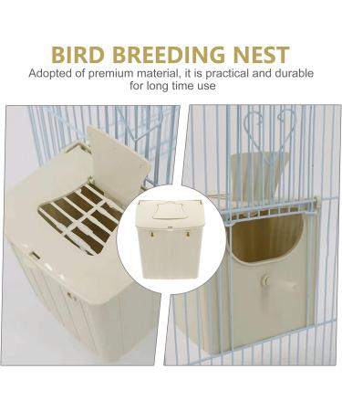 VILLCASE Chicken Nesting Box 2PCS Bird Breeding Hanging Bird Roosting Box Bird Incubation Box Parakeet Nesting Box for Lovebirds Cockatoo Budgie Parrotlets Chicken Nesting Box - Buy Online on SooperMarket.com