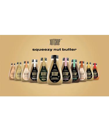 NUTCHUP The First Squeezy Cashew Butter | Delicious Nut Topping | Smooth & Crunchy Pancake Waffle Ice cream Pizza sauce | 435g Bottle (Cashew) - Buy Online on SooperMarket.com
