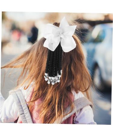 ABOOFAN Braided Wig Ponytail Extension for Women Womens Braid Extensions Bow Braid Wig Braided Ponytail Extension Braided Ponytails Synthetic Hairpiece Africa Miss Chemical Fiber To Weave As Shown 01 24.00X13.00X5.00CM - Buy Online on SooperMarket.com