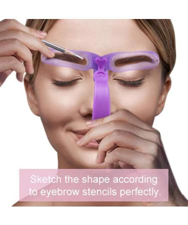Professional 3D Eyebrow Assistant Multiple Styles Easy Simple Shaping for Beginners and Professionals - Buy Online on SooperMarket.com