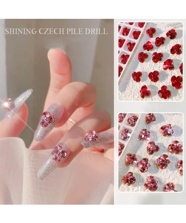 Bright Stereo Luxury Diamond Girl Beautiful Diamond Jewelry Art Decor For 3D Nail Art Decoration Nail Decorations For Nail Art Kit For Kids - Buy Online on SooperMarket.com