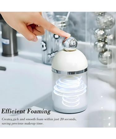 Electric Foam Maker for Face Wash Facial Cleanser Electric Foam Maker Cleanser Foam Maker for Facial Cleansing Electric Facial Cleansing Foam Maker Foaming Facial Cleanser (Black) - Buy Online on SooperMarket.com
