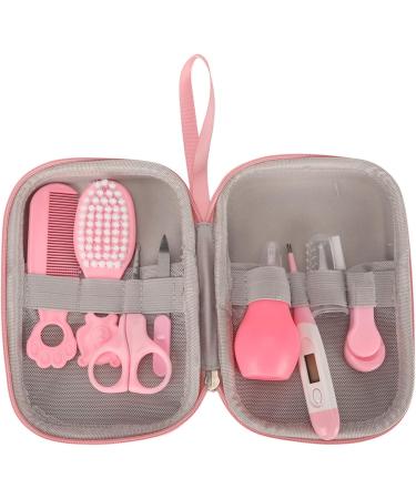 Semme Baby Healthcare Grooming Kit - 8Pcs Set for Nose Cleaning, Nail Clipping, and Toothbrush for Infants - Buy Online on SooperMarket.com