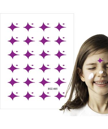 Neamou Sun Patch | Waterproof UV Detection Stickers | Sunblock Face Stick Sunblock Patches Clear Sunscreen Stick for Face Know When to Re-Apply BSZ-005 - Buy Online on SooperMarket.com