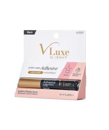 Buy i-ENVY VLuxe Biotin Strip Lash Adhesive Black - Long-Lasting Waterproof & Ideal for International Shipping | Best Price Online - Buy Online on SooperMarket.com