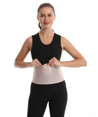 Adjustable Umbilical Hernia Support Belt for Women, Orthopedic Navel Brace - S/M (24-38 inch) | Comfortable Postpartum Girdle for Hernia Relief - Buy Online on SooperMarket.com