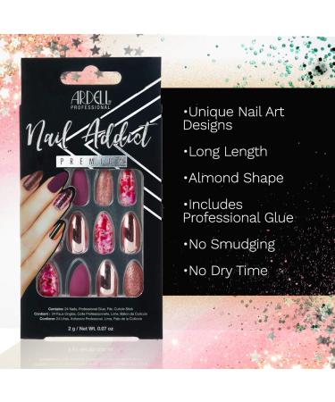 Ardell Nail Addict Chrome Pink Foil - 0.07 oz (2 g) | Premium Nail Art - Buy Online on SooperMarket.com