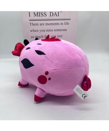 Hazbin Hotel Fat Pig Plush Toy - Helluva Boss Chibi Figure for Sofa Couch Decor - 18 cm Kids Pink - Buy Online on SooperMarket.com