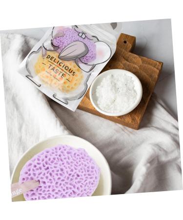 NOLITOY 4 Pcs Bath Ball Loofah Sponge - Honeycomb Shower Exfoliating Scrubbers for Baby & Skin-Friendly Cleaning Supplies - Buy Online on SooperMarket.com