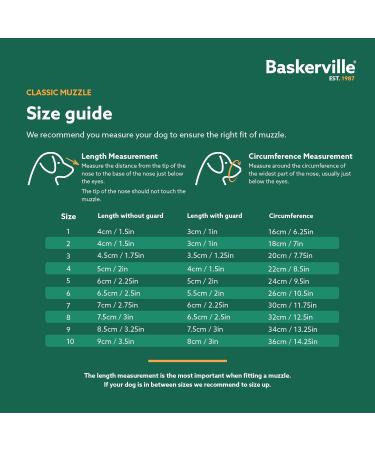 Baskerville Classic Basket Muzzle for Dogs | Pant Drink Prevent Bites | Durable TPR | Ideal for Long-Nosed Breeds - Buy Online on SooperMarket.com