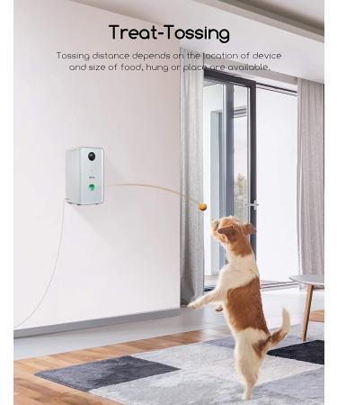 Faroro Dog Camera with Treat Dispenser - 1080P Full HD WiFi Pet Camera for Remote Monitoring and Treat Tossing - Buy Online on SooperMarket.com