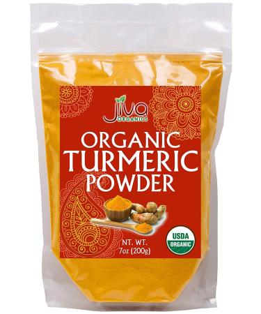 Jiva Organics Organic Turmeric Powder 7 oz (200 g)