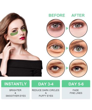 Asybo Aloe Vera Eye Mask - 60 PCs for Dark Circles Puffiness & Fine Lines | Anti-Aging Moisturizing Treatment - Buy Online on SooperMarket.com