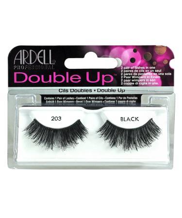 Ardell Double Up #203 False Eyelashes Black