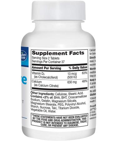 21st Century Calcium Citrate with D3 - 75 Tablets for Strong Bones & Immune Support - Buy Online on SooperMarket.com