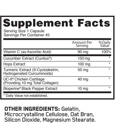Optimum Nutrition Gold Standard FIT 40 Collagen - 45 Capsules | Premium Joint & Skin Support - Buy Online on SooperMarket.com