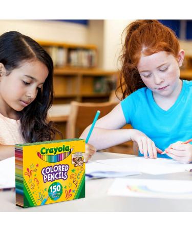 Crayola Colored Pencil Set - 150 Different Colors - Buy Online on SooperMarket.com