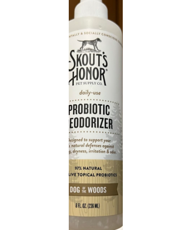  Probiotic Daily Use Dog of The Woods Deodorizer, 8 fl. oz., 8 FZ