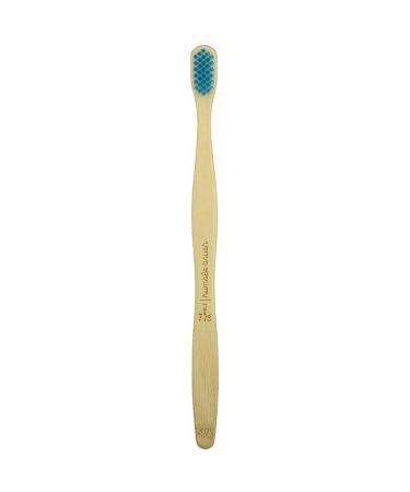 The Humble Co. Humble Bamboo Toothbrush Adult Sensitive Blue 1 Toothbrush