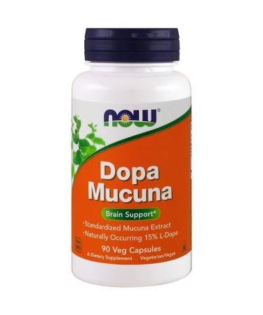 Now Foods Dopa Mucuna 90 Veg Capsules