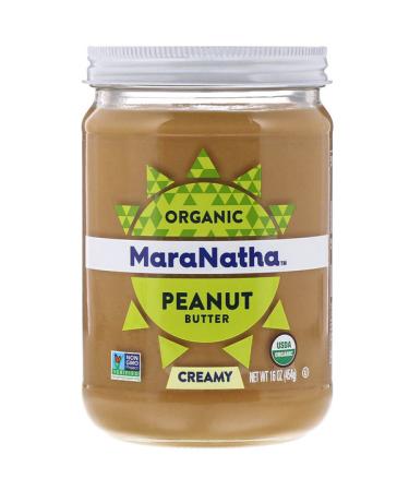 MaraNatha Organic Peanut Butter Creamy 16 oz (454 g)