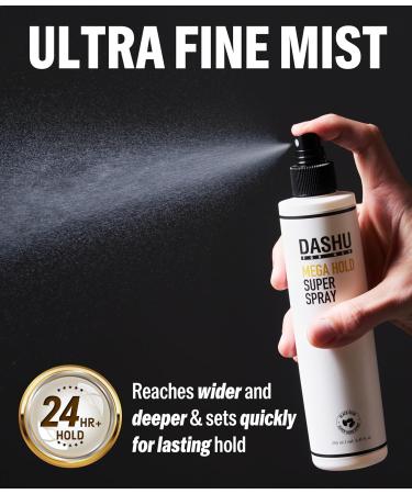 DASHU Hairspray Mega Hold Super Hair Spray Extra Detangler Long-Lasting Weather-Resistant Frizz Ease Korean Hair Care 8.45fl oz (Two Bundle) Light Citrus 8.45 Ounce (Pack of 2) - Buy Online on SooperMarket.com