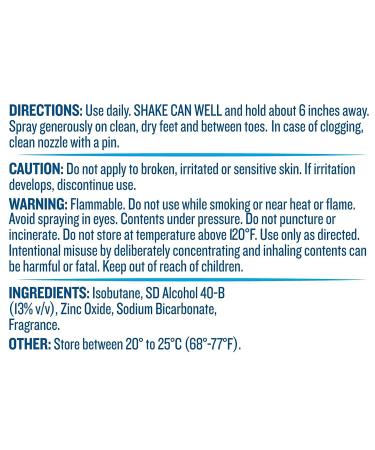 Dr. Scholl's Odor-X Spray Powder 4.70 oz - Pack of 9 | Odor Fighting Formula - Buy Online on SooperMarket.com