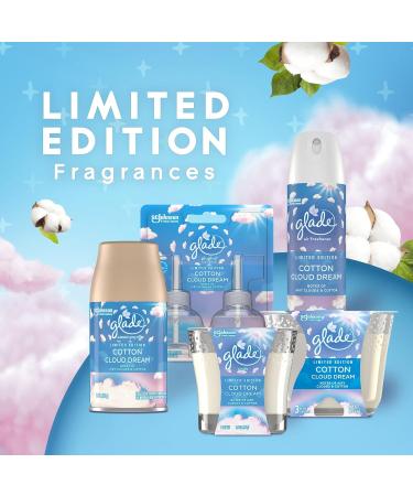 Glade PlugIns Refills Air Freshener Starter Kit - Cotton Cloud Dream Scent | Essential Oils for Home & Bathroom | 0.67 Fl Oz - Buy Online on SooperMarket.com