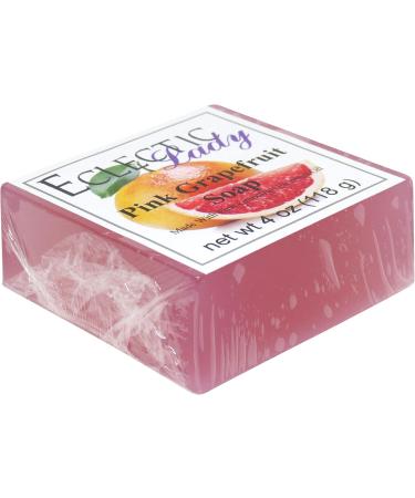 Buy Eclectic Lady Pink Grapefruit Glycerin Soap - 4 oz Bar | International Shipping Available - Buy Online on SooperMarket.com