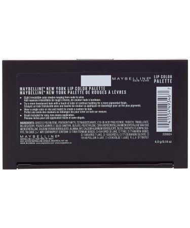 Maybelline Lip Studio Lip Color Palette - 0.14 oz. | Buy Online Now - Buy Online on SooperMarket.com
