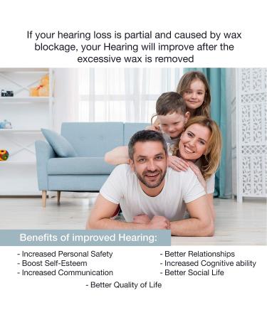 Ear Washer Kit for Adults and Children - Ear Cleaning System with LED Light and 5 Disposable Tips - Buy Online on SooperMarket.com