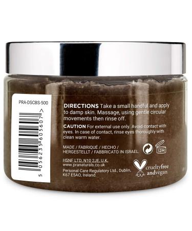 Pranatural Dead Sea Salt Body Peeling 500g - Vegan Moisturizing & Nourishing Natural Oils | Paraben-Free Cruelty-Free - Buy Online on SooperMarket.com