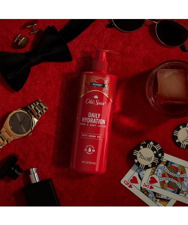 Old Spice Men's Daily Hydration Hand & Body Lotion Swagger with Argan Oil - 16 oz (Pack of 4) - Buy Online on SooperMarket.com