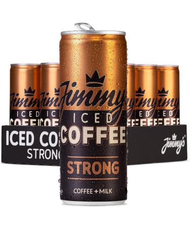 Jimmy's Strong by Jimmy's Iced Coffee - Extra Shot Flat White - pack of 12 - 250ml