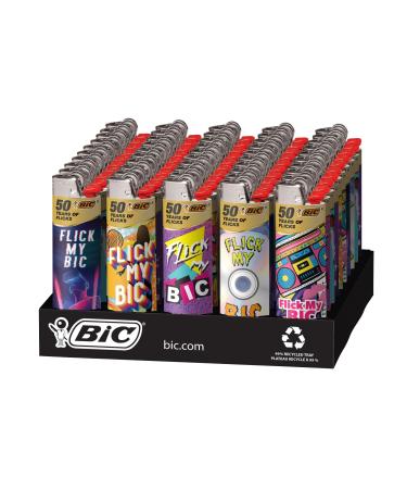 Flick My BIC Full Size Lighters Lot of 4 Set # 13