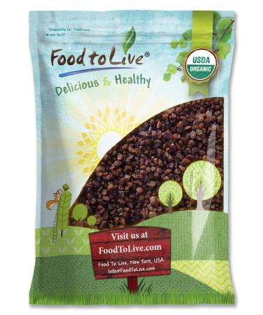 Turkish Organic Raisins, 8 Pounds  Sun Dried Thompson Seedless Select Grapes, Non-GMO, Raw, No Sugar added, Kosher, Vegan, Lightly Coated with Organic Sunflower Oil 8 LB
