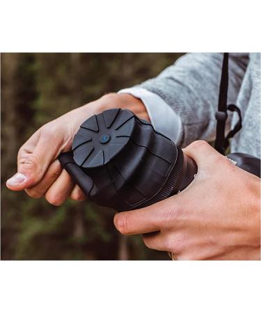 KUVRD Universal Lens Cap V1 - Fits 99% DSLR Lenses, Element Proof - 2-Pack - Lifetime Coverage - Buy Online on SooperMarket.com