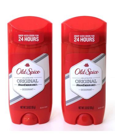 Old Spice Deodorant 3 Ounce Original Solid (88ml) (2 Pack)