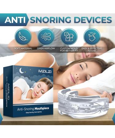 Anti Snoring Devices Anti Snoring Mouth Guard Stop Snoring Devices Adjustable Snore Stopper for Sleep Effective Snoring Solution Anti-Snoring Mouthpiece for Men and Women to Stop Snoring - Buy Online on SooperMarket.com