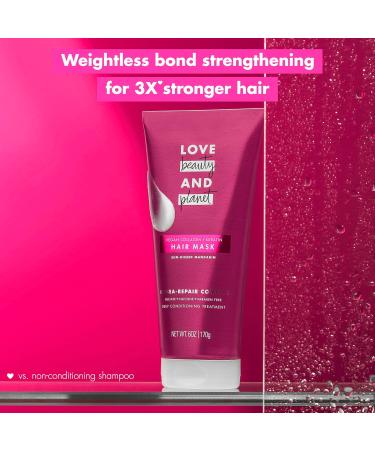 Love Beauty and Planet Vegan Hair Mask - Deep Conditioning Treatment with Collagen Keratin & Sun-Kissed Mandarin for Damaged Hair - Sulfate-Free Silicone-Free Paraben-Free - 6 oz - Buy Online on SooperMarket.com