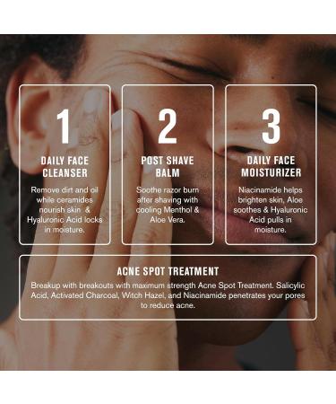 Every Man Jack Acne Spot Treatment - Maximum Strength Skin Clearing Serum with 2% Salicylic Acid & Activated Charcoal - Target Acne Blemishes & Redness - Fast Absorbing 0.5oz (Pack of 1 - Buy Online on SooperMarket.com