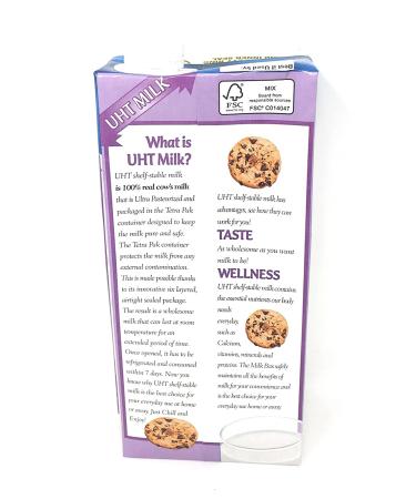 Parmalat Fat Free UHT Shelf Stable Milk 1 Qt - Pack of 6 | High Quality Dairy Product - Buy Online on SooperMarket.com