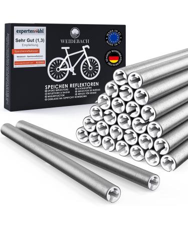 Weidebach 36 or 72 spoke reflectors Bicycle StVZO approved reflectors bicycle bicycle spoke reflectors for max visibility in traffic bike reflectors 72 pieces