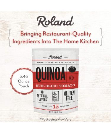 Roland Foods Sun-Dried Tomato Seasoned Quinoa - Gluten Free, Imported Specialty Food, 5.46 oz - Buy Online on SooperMarket.com