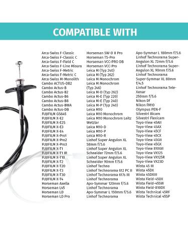 Foto&Tech Mechanical Shutter Release Cable with Bulb-Lock for Nikon, Fujifilm, Leica, and Minolta Cameras (40cm) - Buy Online on SooperMarket.com