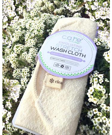 Cleanlogic Exfoliating Stretch Bath & Shower Wash Cloth | Revitalize Your Skin - Buy Online on SooperMarket.com